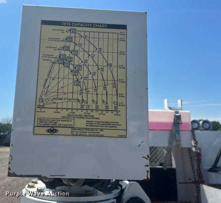 image for item EG0771 2016 Ford F550 Super Duty  Crew Cab utility / service truck