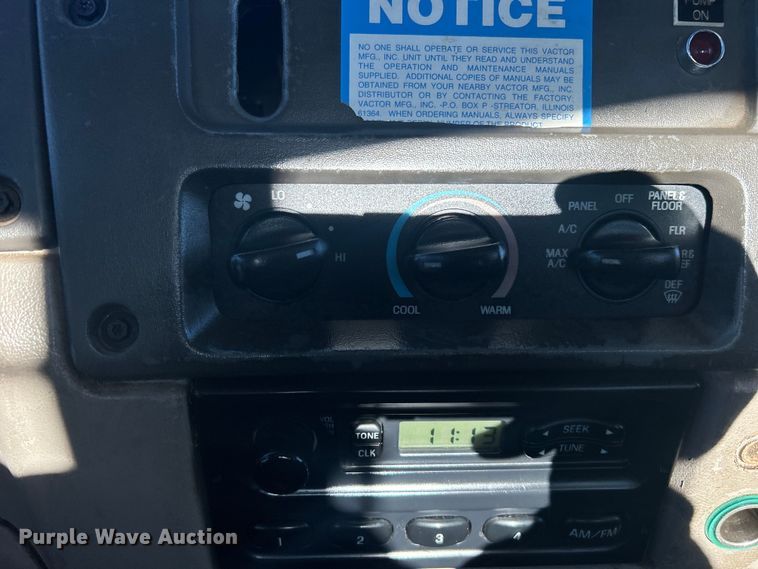 image for item EG1421 2000 Sterling L-Line sewer jetter truck