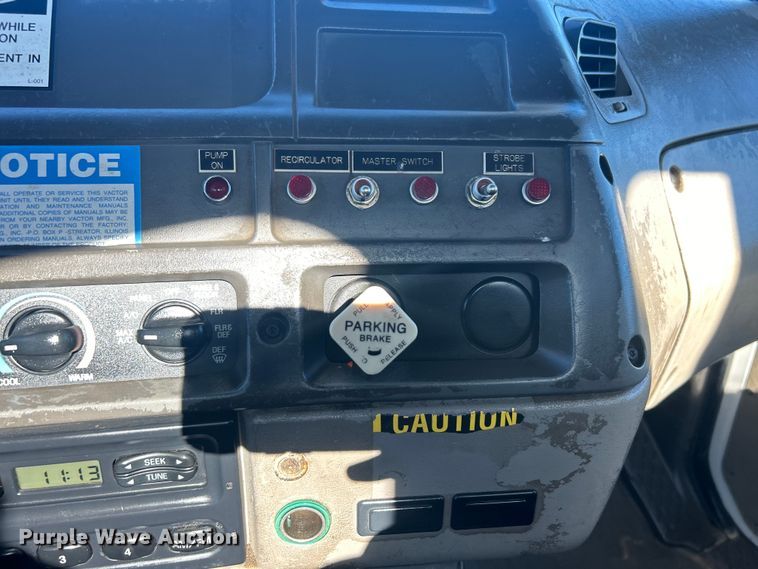 image for item EG1421 2000 Sterling L-Line sewer jetter truck