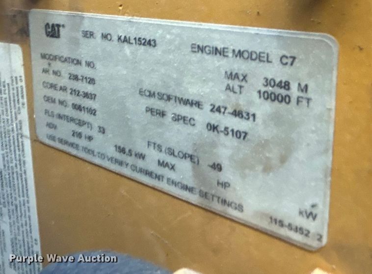 image for item EG1421 2000 Sterling L-Line sewer jetter truck