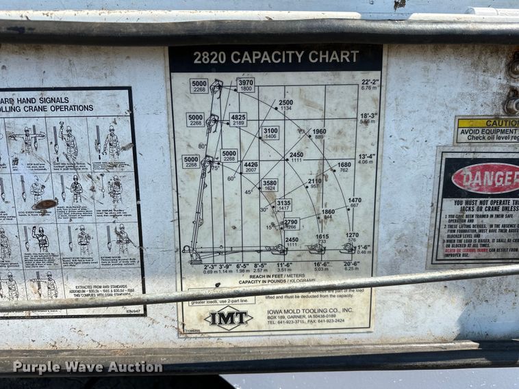 image for item EG1658 2014 Freightliner  108SD Crew Cab utility / service truck