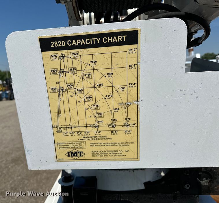 image for item EG1658 2014 Freightliner  108SD Crew Cab utility / service truck