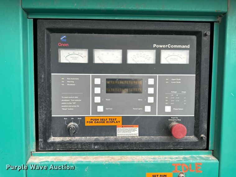 image for item EH6921 Onan 350DFCC generator