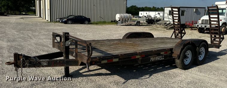 image for item EH6944 2004 Maxwell equipment trailer