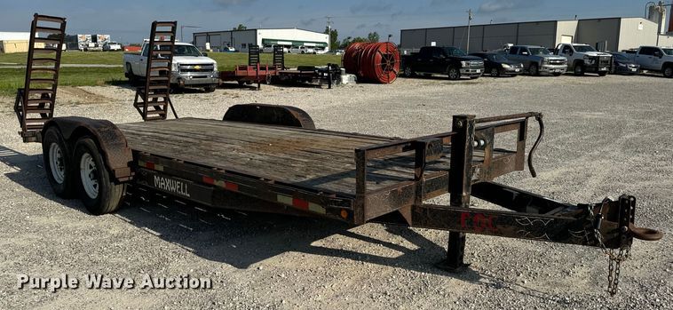 image for item EH6944 2004 Maxwell equipment trailer