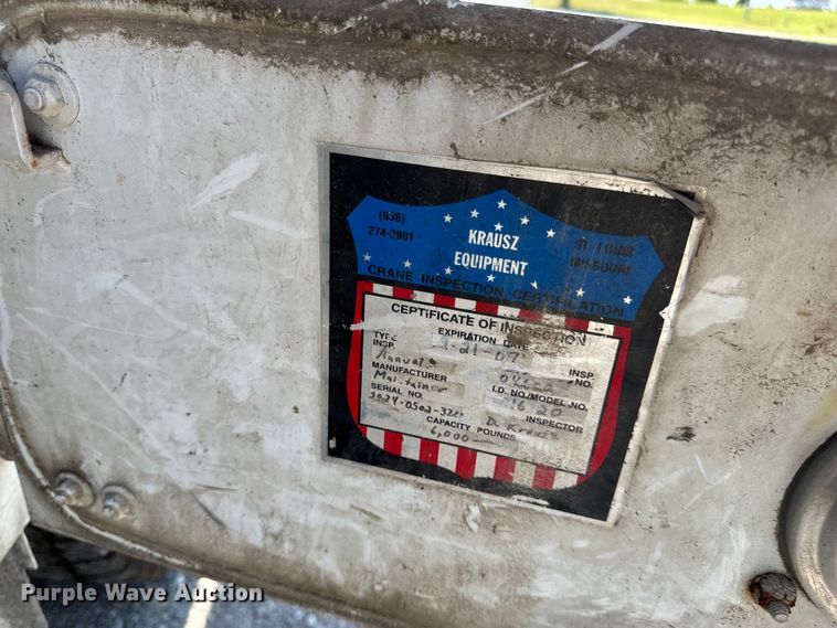 image for item EH6950 2007 Chevrolet  C5500 utility / service truck