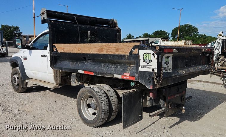 image for item EI3877 2009 Dodge Ram 5500 HD dump truck