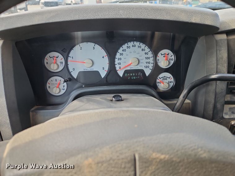 image for item EI3877 2009 Dodge Ram 5500 HD dump truck