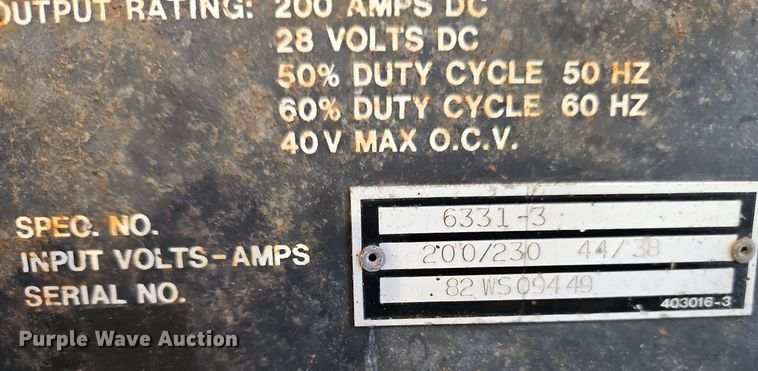 image for item EI3911 Libby Beta-Mig 200 welder