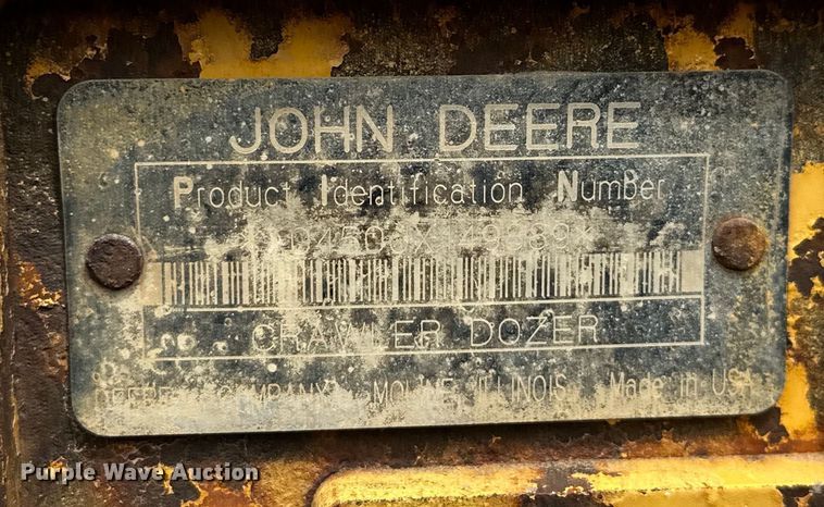 image for item EJ4370 2007 John Deere  450J LGP dozer