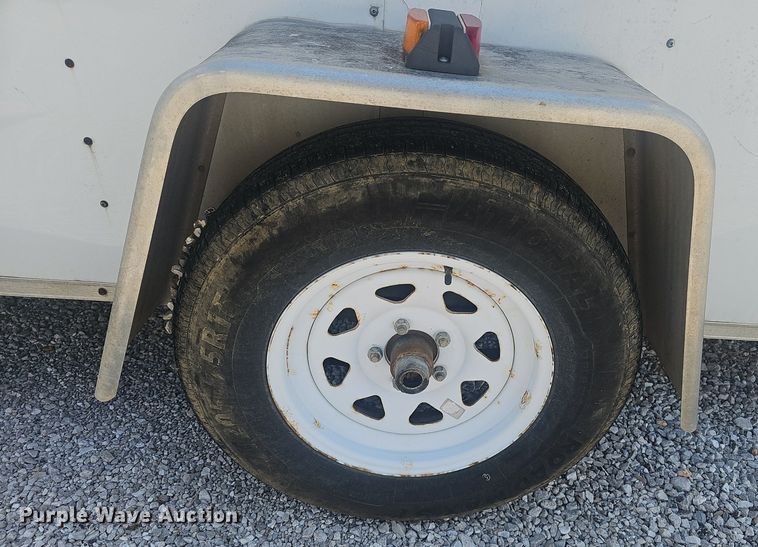 image for item EJ5699 2010 Arising Industries enclosed cargo trailer