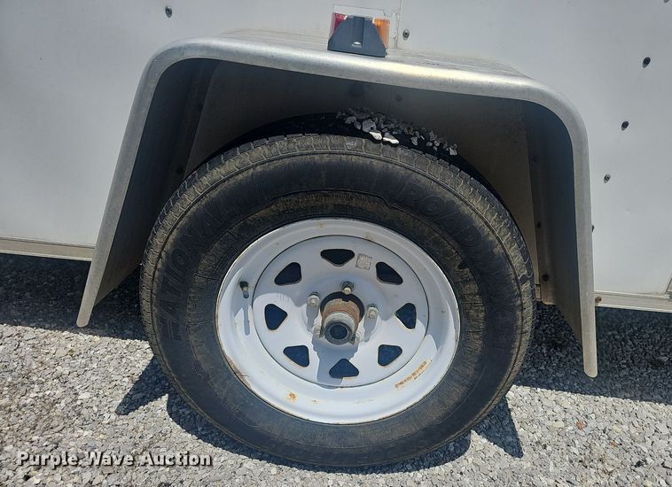 image for item EJ5699 2010 Arising Industries enclosed cargo trailer