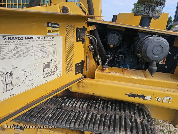 image for item EJ5706 2015 Rayco C100R mulcher