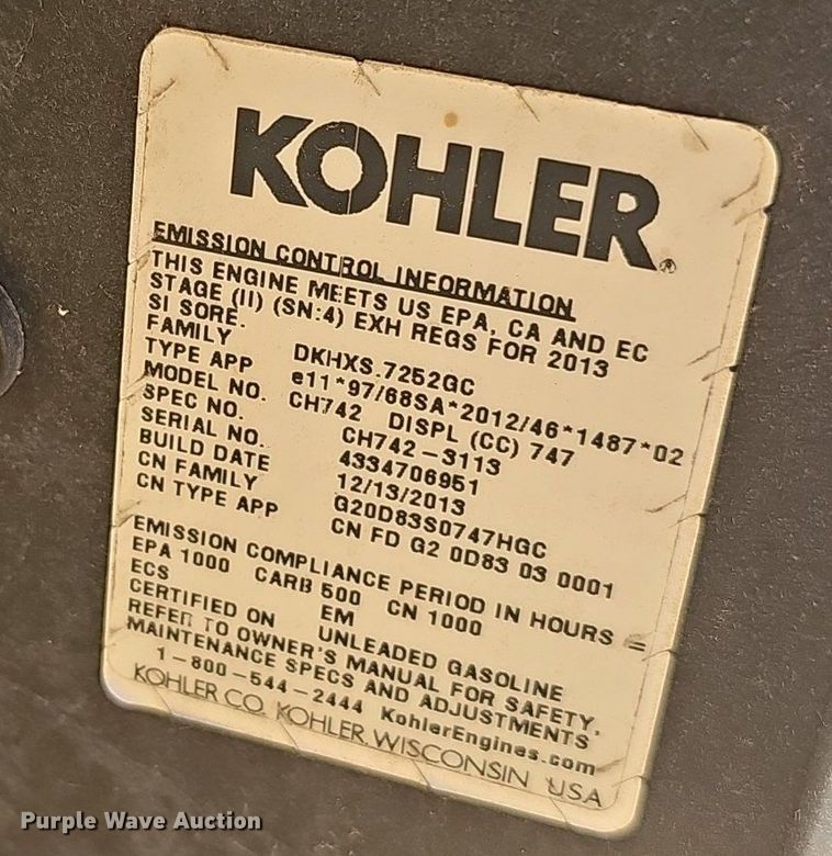 image for item EJ5718 2007 Vermeer  SC252 stump grinder