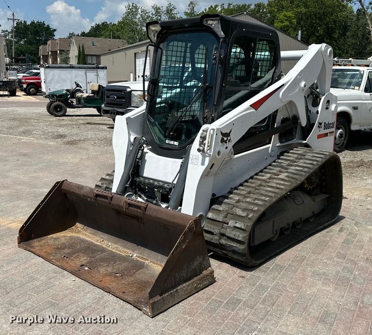 image for item EJ6939 2018 Bobcat  T650 tracked skid steer loader
