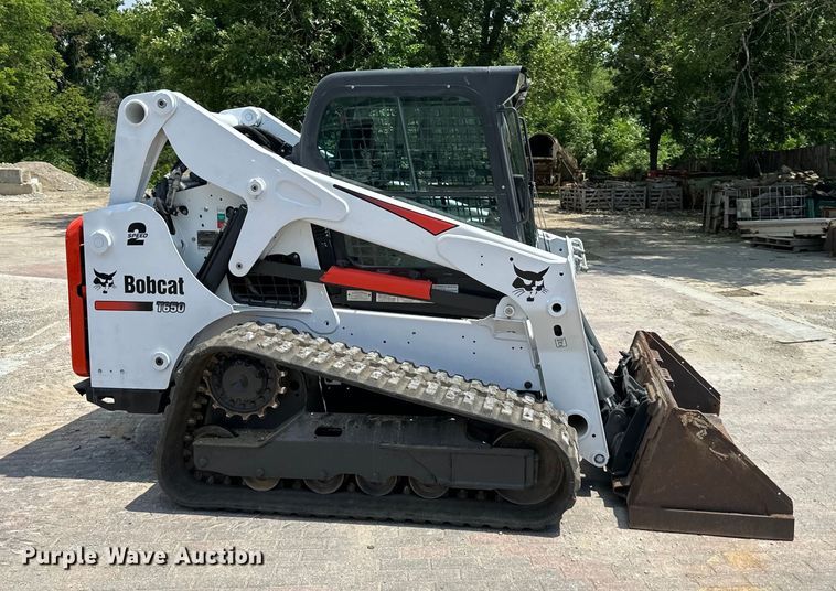image for item EJ6939 2018 Bobcat  T650 tracked skid steer loader