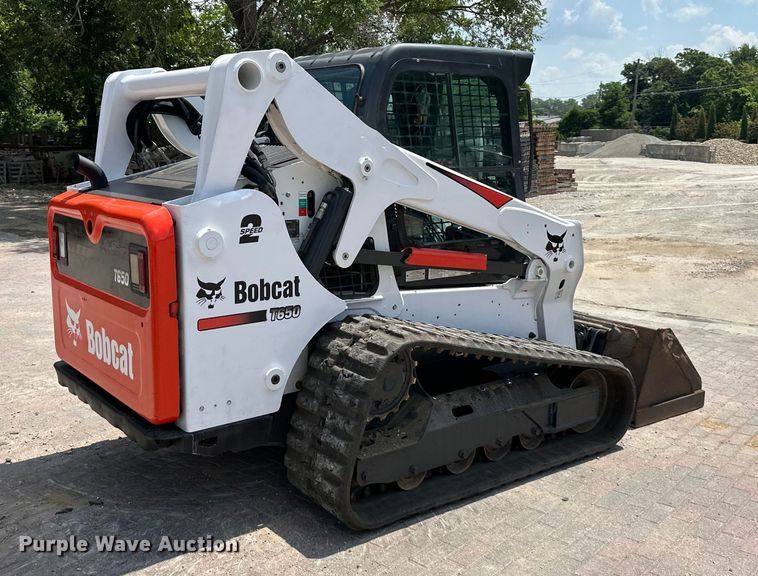 image for item EJ6939 2018 Bobcat  T650 tracked skid steer loader