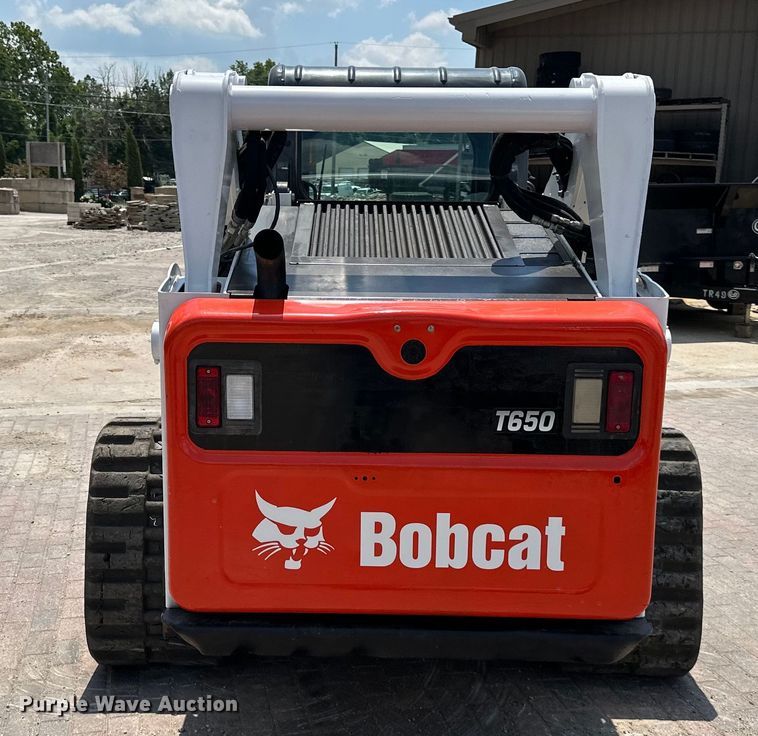 image for item EJ6939 2018 Bobcat  T650 tracked skid steer loader