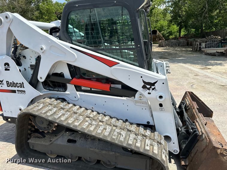 image for item EJ6939 2018 Bobcat  T650 tracked skid steer loader