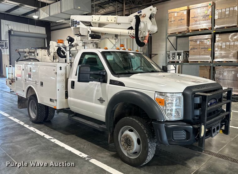 image for item EJ6968 2012 Ford F550 Super Duty bucket truck
