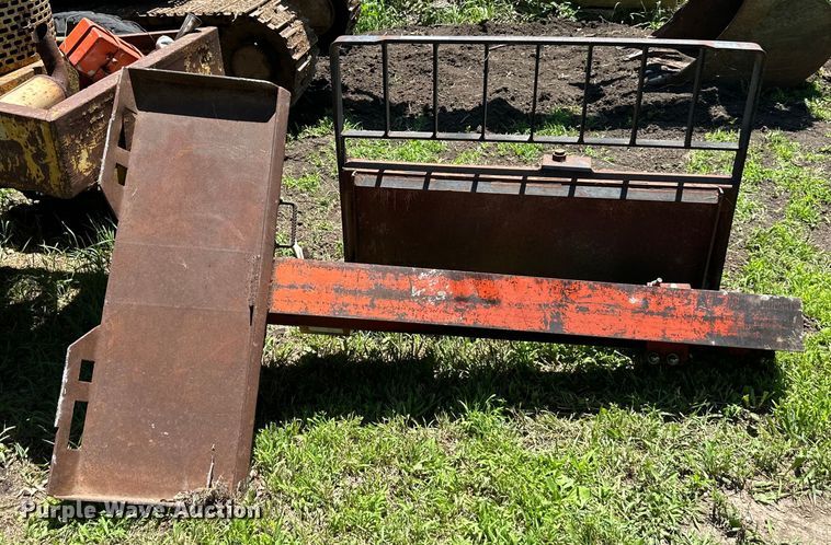 image for item EJ6970 (2) skid steer attachments