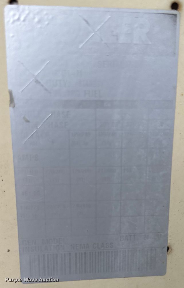 image for item EJ7018 Kohler 300ROZD71 generator