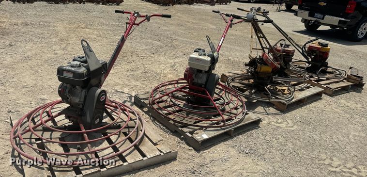 image for item EK1472 (5) power trowels 