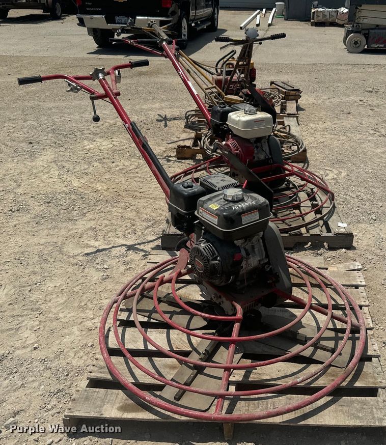 image for item EK1472 (5) power trowels 