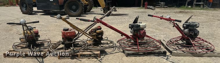 image for item EK1472 (5) power trowels 