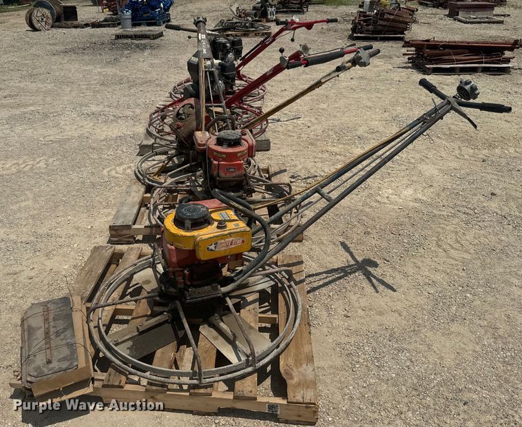 image for item EK1472 (5) power trowels 