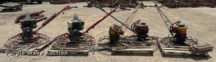 image for item EK1472 (5) power trowels 