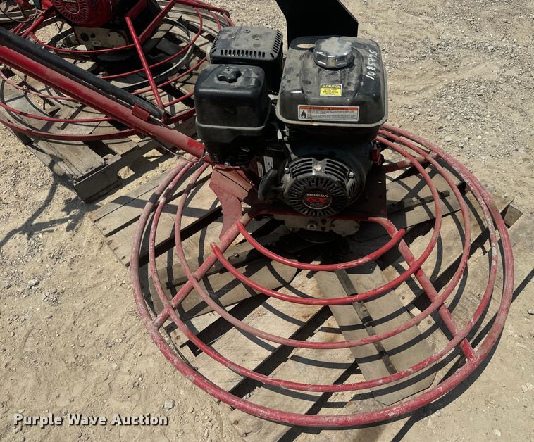 image for item EK1472 (5) power trowels 