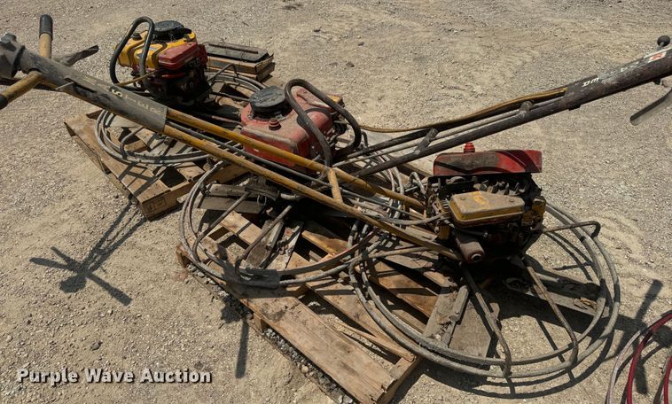 image for item EK1472 (5) power trowels 