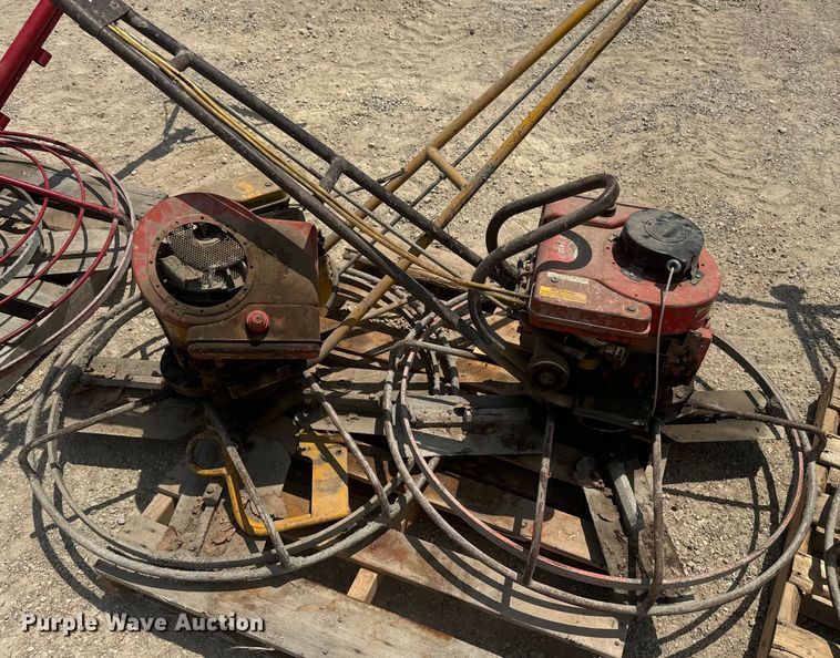 image for item EK1472 (5) power trowels 