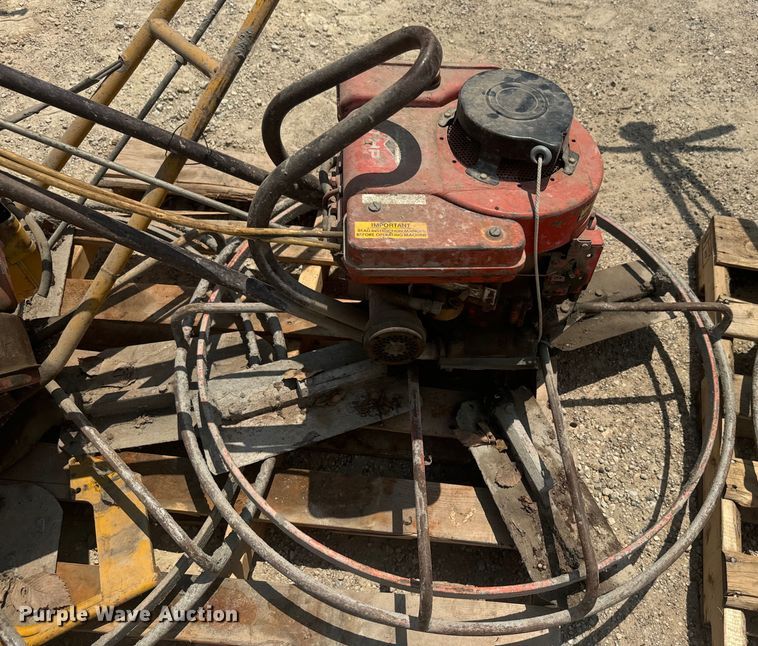 image for item EK1472 (5) power trowels 