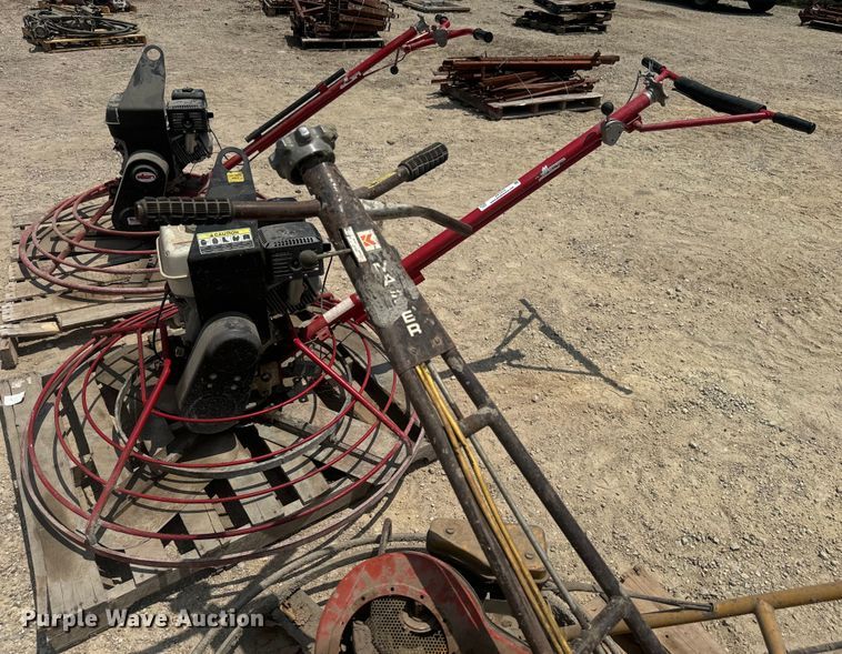 image for item EK1472 (5) power trowels 