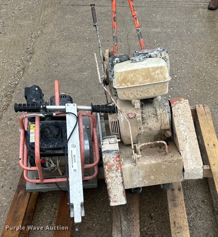 image for item EK1474 (2) concrete saws