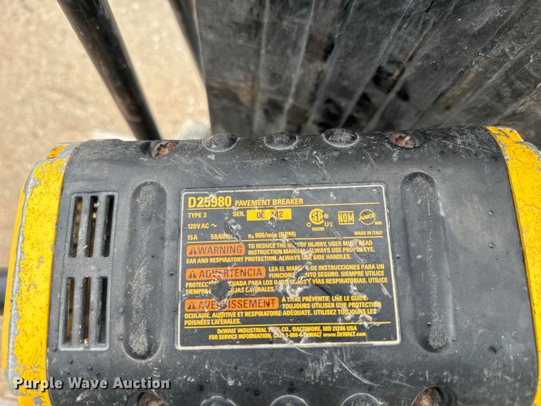 image for item EK1480 (2) jacks hammers