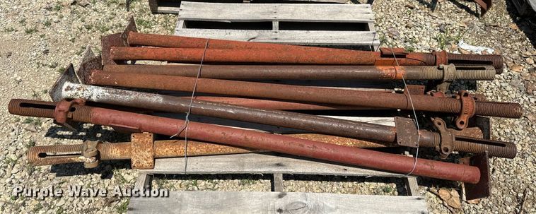 image for item EK1493 Approximately 45 Acrow screw jacks