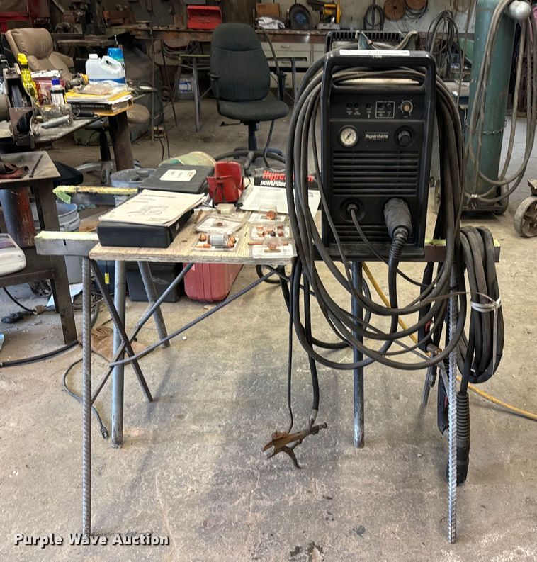 image for item EK1503 Hypertherm Powermax 1100 plasma arc cutting system 