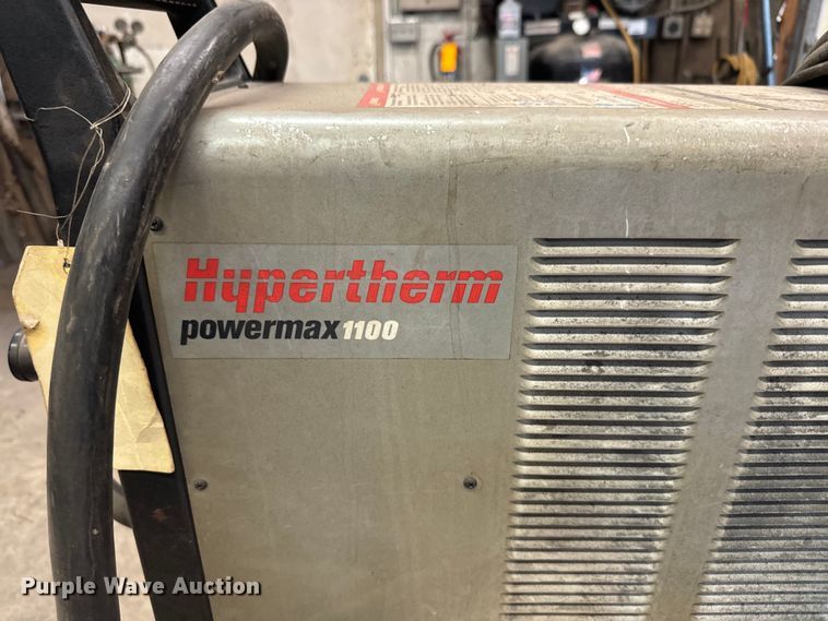 image for item EK1503 Hypertherm Powermax 1100 plasma arc cutting system 