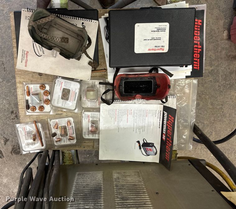image for item EK1503 Hypertherm Powermax 1100 plasma arc cutting system 