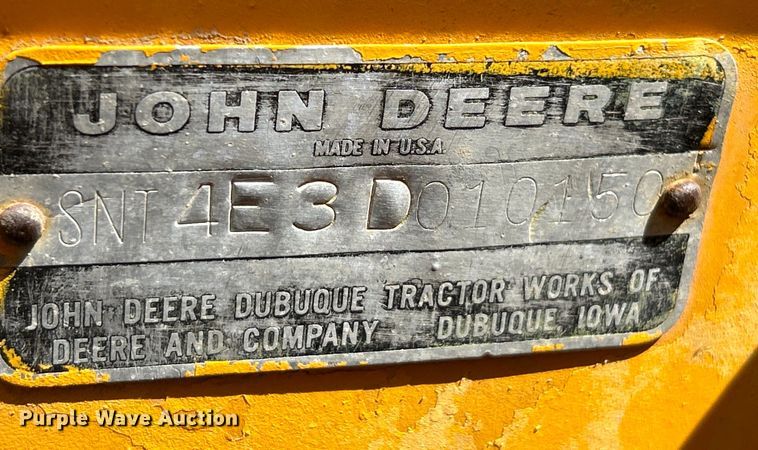 image for item EK4740 1965 John Deere  350 track loader