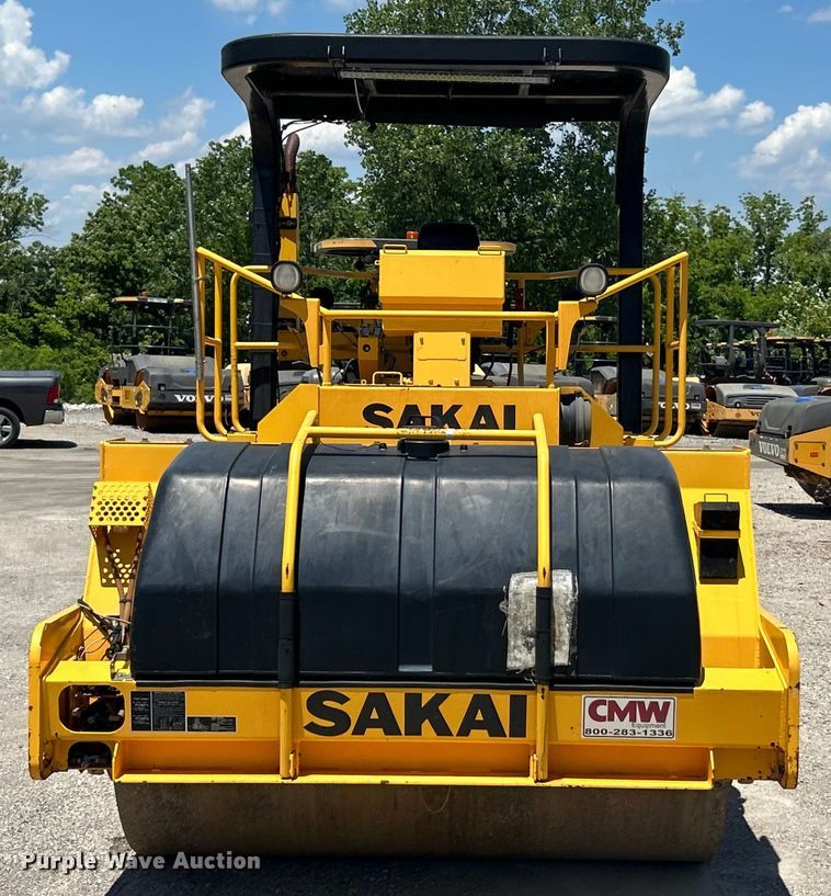 image for item EK4833 2016 Sakai SW850ND-II double drum vibratory roller