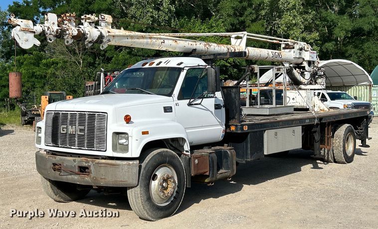 image for item EK4847 1999 GMC C7500 crane truck