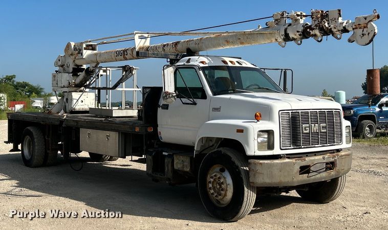 image for item EK4847 1999 GMC C7500 crane truck
