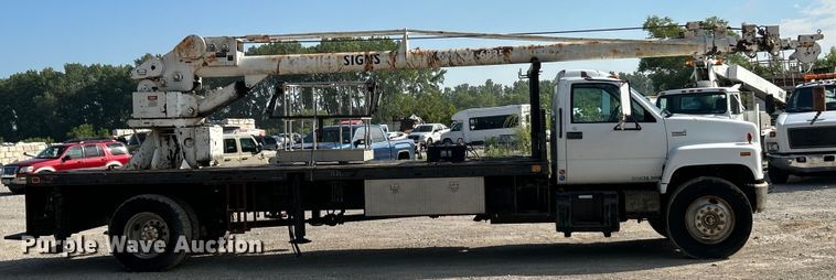 image for item EK4847 1999 GMC C7500 crane truck