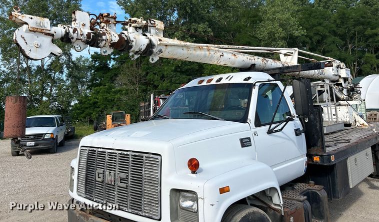 image for item EK4847 1999 GMC C7500 crane truck
