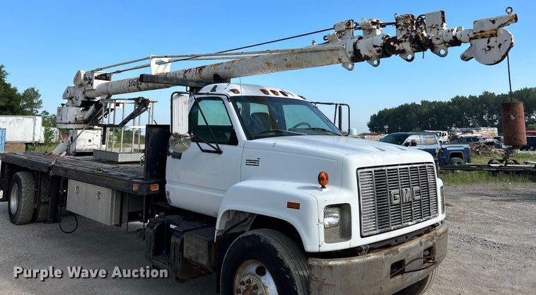 image for item EK4847 1999 GMC C7500 crane truck