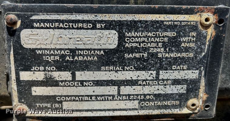 image for item EK4862 2005 Sterling  L9500 roll-off container truck